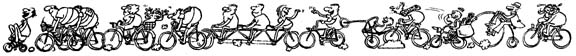 bicycles cartoon