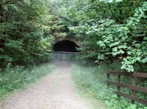 limestone path on the great allegheny passage