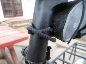 Close-up of the Nite Ize SaddleLite Gear Ties