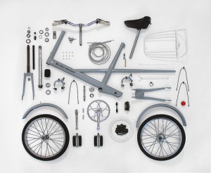 Disassembled Bike