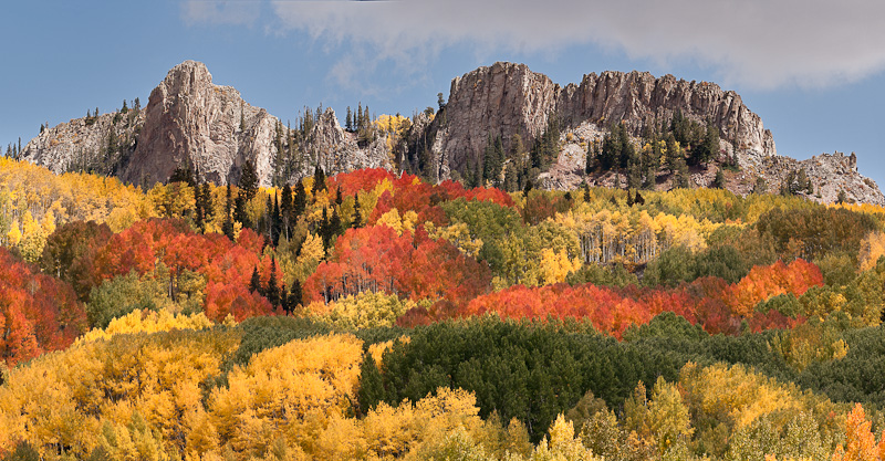 Kebler Pass Fall Mountain bike trails