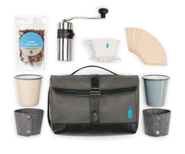 TimBuk2 Blue Bottle Travel Cycling Coffee Kit