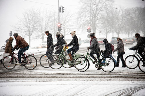 Winter cycling gear